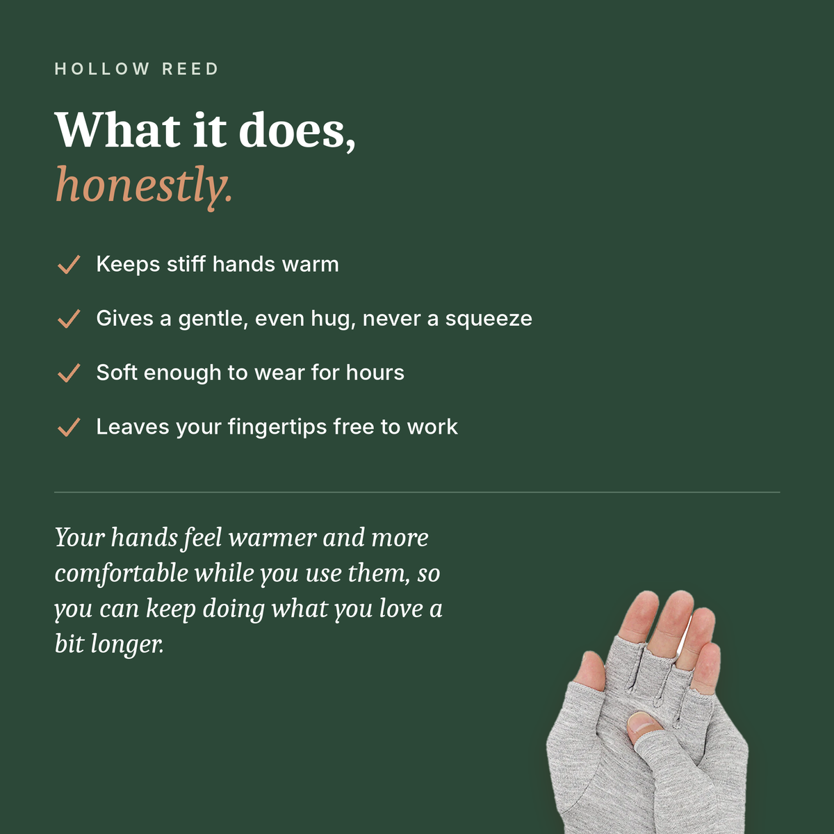 Premium HollowReed Gloves